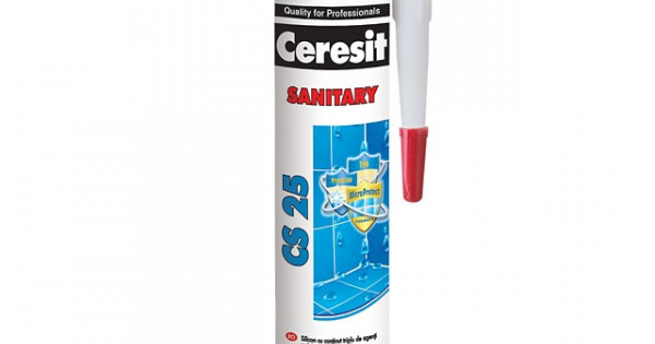 CERESIT CS25 САНИТАРЕН СИЛИКОН - АНТРАЦИТ